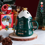 Tasse d'arbre de Noël créative 3D