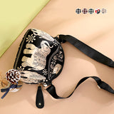 Sac à bandoulière en nylon personnalisé à la mode