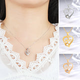 Langues Collier pendentif projection pour mère