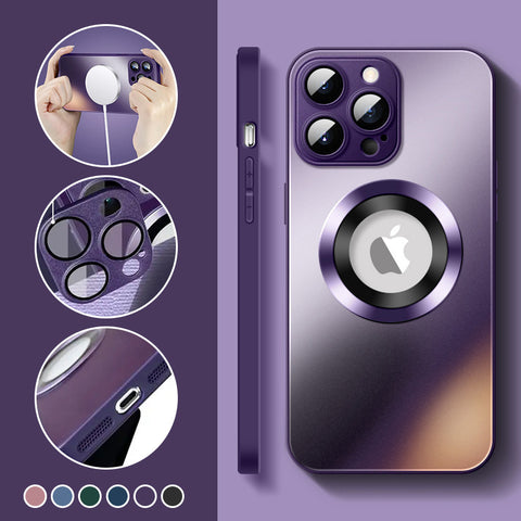 Étui Magnétique en Verre avec Protection de l'Objectif