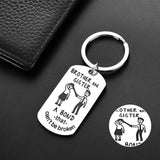 Porte-clés Frère et Sœur Bond