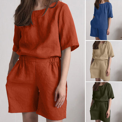 Costume short ample grande taille