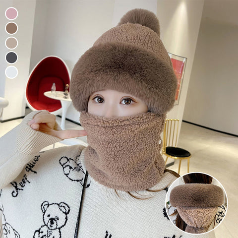 Bonnet écharpe coupe-vent pour femme pour le cyclisme