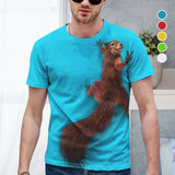 T-shirt Pour Hommes 3D Print Graphic