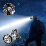 Lampe frontale rechargeable à haute puissance super lumineuse