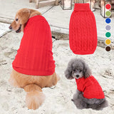 Pull en Tricot Torsadé d'Hiver