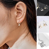 Boucles d'oreilles petits pompons de poisson