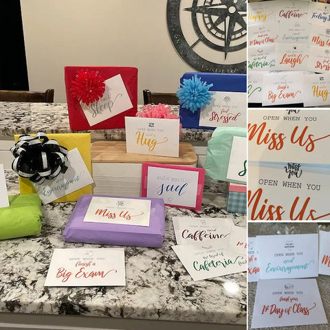 Jeu de cartes de vœux pour les diplômes