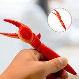 Stylo à bille à pince crabe mignon