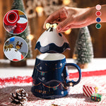Tasse d'arbre de Noël créative 3D