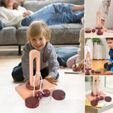 Corde de puzzle à manches en bois