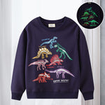 Pull Col Rond Lumineux Sweat Enfant