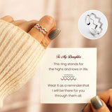 Bague Vague Diamant Double Couche