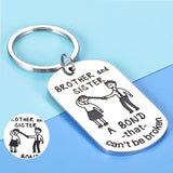 Porte-clés Frère et Sœur Bond