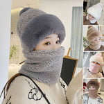 Bonnet écharpe coupe-vent pour femme pour le cyclisme
