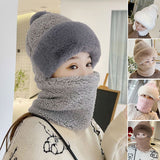 Bonnet écharpe coupe-vent pour femme pour le cyclisme