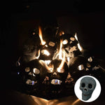 Crâne d'Halloween créatif