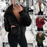Veste En Peluche à Capuche