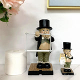 Décoration de porte-serviettes en papier Gentleman