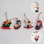 Pendentifs Décoratifs d'Arbre de Noël en Résine