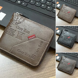 Portefeuille Multifonctionnel Vintage pour Homme