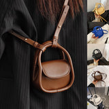 Mini étui pour casque en cuir coloré