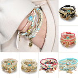 Bracelets de perles de riz multicouches