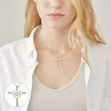 Collier croix et cœur To My Soulmate