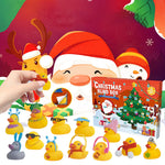 Boîte de Noël de canard jaune