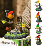 Perroquets vocaux à commande électrique à piles