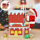 Père Noël grimpant électrique