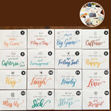 Jeu de cartes de vœux pour les diplômes