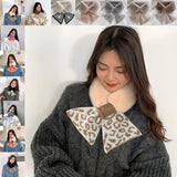 Jolie écharpe chaude en peluche