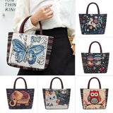 Sac à glissière en toile