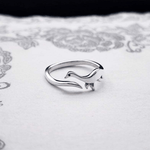 Bague Réglable en Forme de Dinosaure Mignon