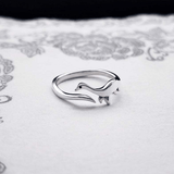 Bague Réglable en Forme de Dinosaure Mignon