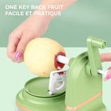 Éplucheur de pommes à manivelle