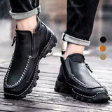 Bottes à outils zippées douces et respirantes pour hommes