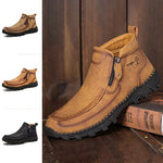 Bottes à outils zippées douces et respirantes pour hommes