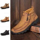 Bottes à outils zippées douces et respirantes pour hommes