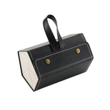 Étui de rangement en cuir pour plusieurs lunettes