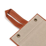 Étui de rangement en cuir pour plusieurs lunettes