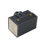 Étui de rangement en cuir pour plusieurs lunettes