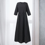 robe tunique bohème ample imprimée