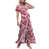 robe décontractée imprimée