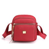 Sac à bandoulière léger et décontracté avec plusieurs poches pour femme