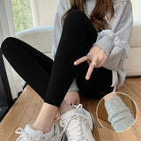 Pantalon Solide D’hiver Chaud et Décontracté