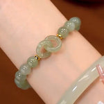 Bracelet calcédoine vintage