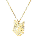 Collier Visage de Chat