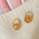 Boucles d'oreilles élégantes en cristal